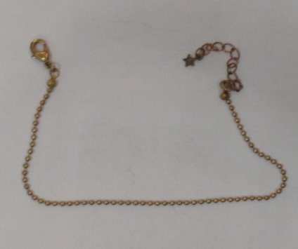 Pulseira Corrente Mini Bolinhas