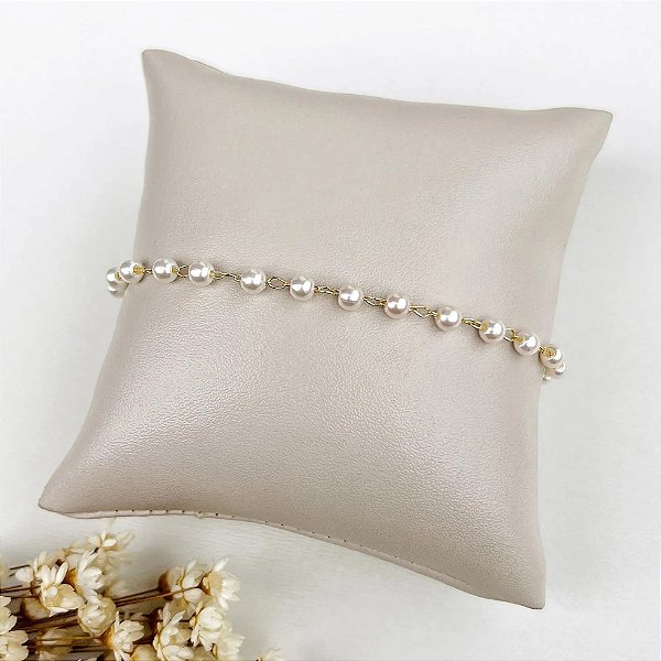 Pulseira Infantil de Pérolas