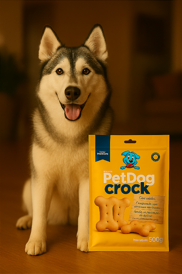 Biscoito Pet Dog Crock Tradicional