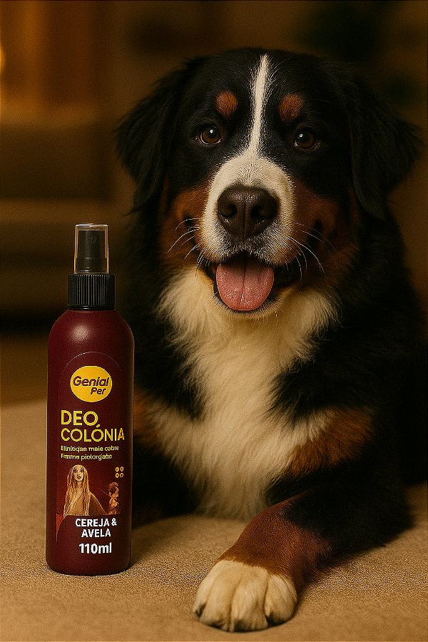 Deo Colônia Genial Pet Cereja & Aveia 110ml