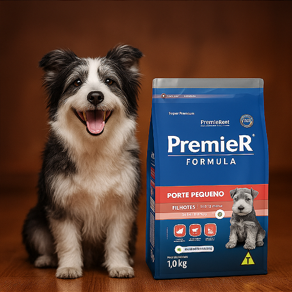 Ração Seca Premier Fórmula Frango para Cães Filhotes Raças Pequenas - 1Kg