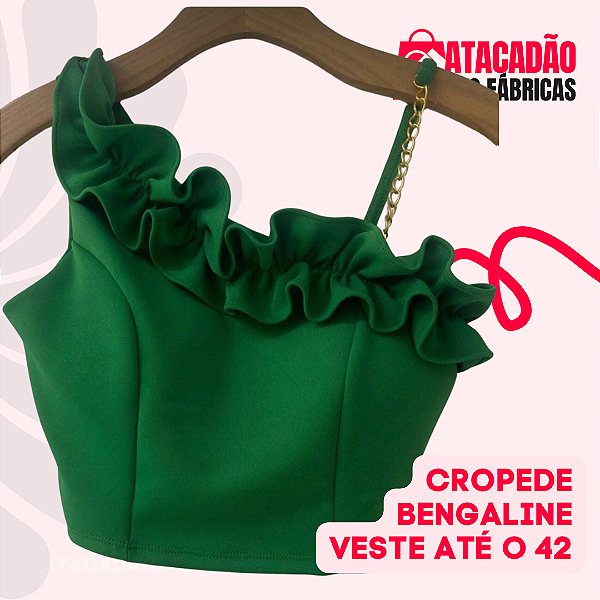 DUPLICADO - CROPPED BENGALINE (10 UNIDADES) PREF 004