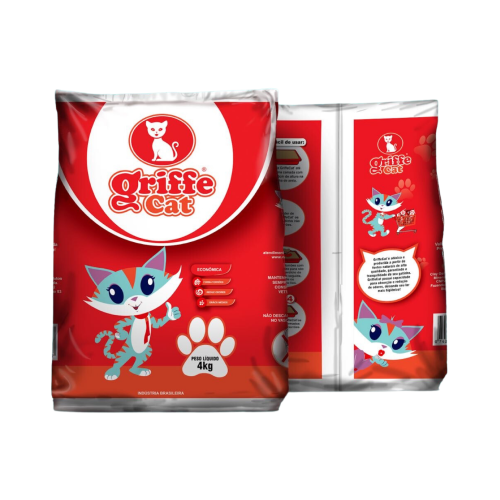 Areia de Gato Griffe Cat 4 kg