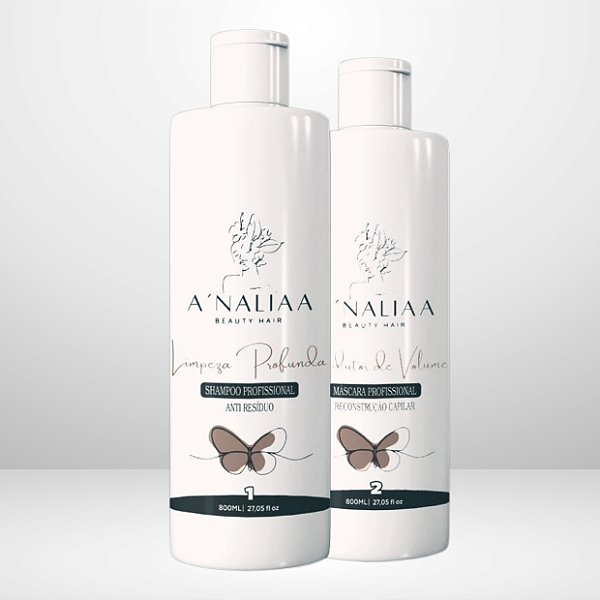 KIT RECONSTRUÇÃO CAPILAR A’NALIAA BEAUTY 800G
