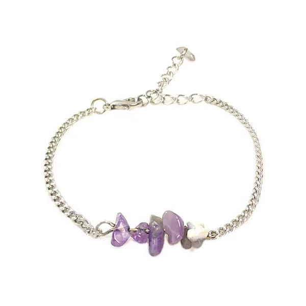 Pulseira Cristal Ametista
