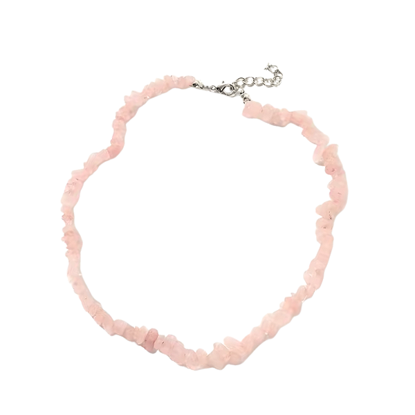Choker Cristal Quartzo Rosa