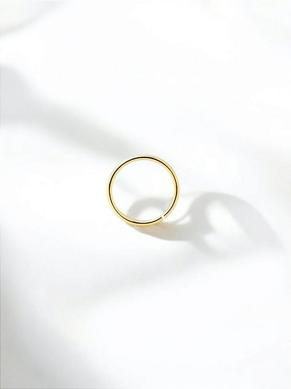 Nariz Argola Lisa Ouro 18K