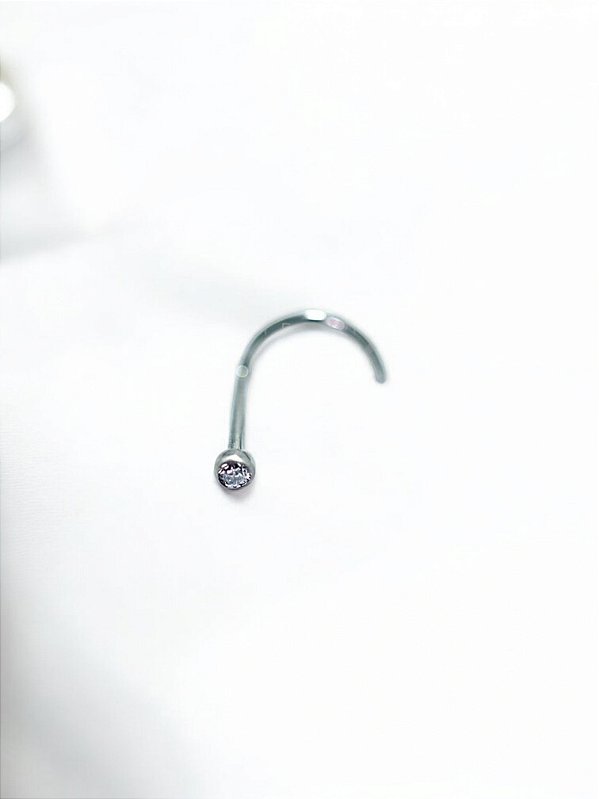 Nariz Nostril Zircônia Titânio