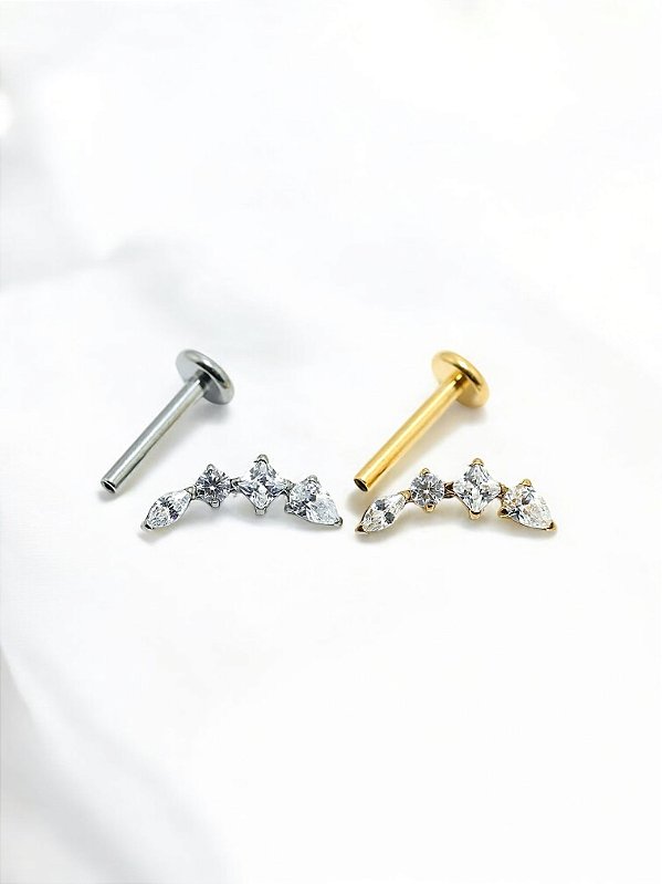 Cluster com 4 Zircônias Titânio