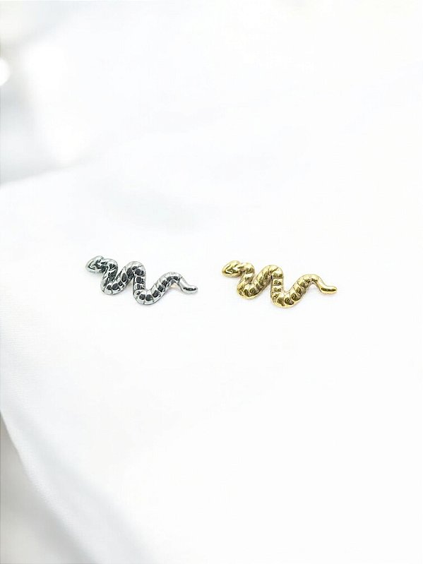 Labret Cobra Titânio