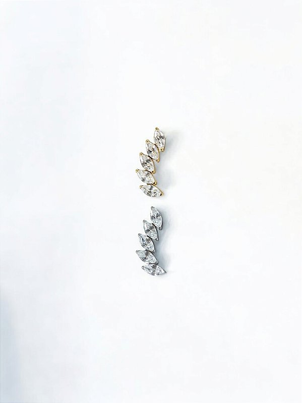 Cluster Navete 5 Zircônias Titânio