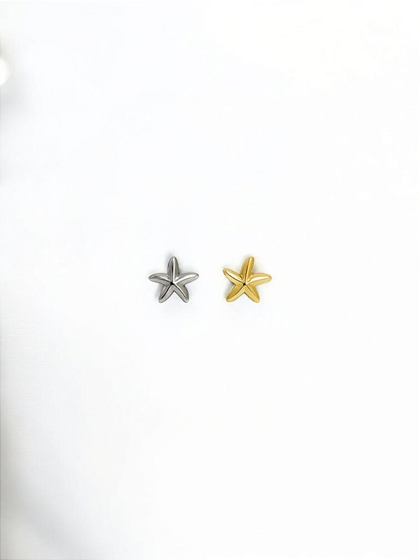 Labret Estrela do Mar Lisa Titânio