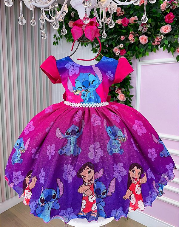 Vestido Tematicos  Lilo Stitch