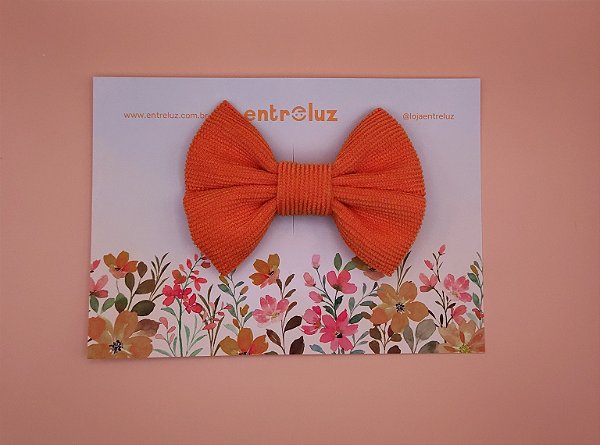 Laço Baby Girly Sweet laranja