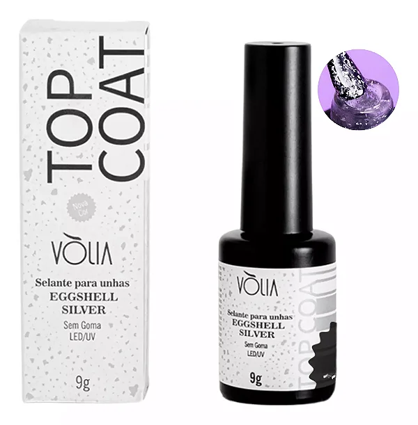 SELANTE/TOP COAT 9G EGGSHELL  SILVER