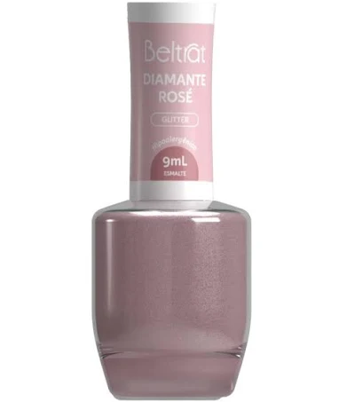 ESMALTE BELTRAT DIAMANTE ROSE GLITTER