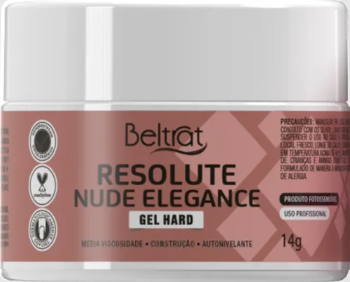 GEL RESOLUTE NUDE ELEGANCE 14g