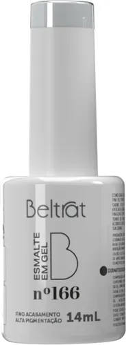 ESMALTE EM GEL 14ML - 166 BRANCO BELTRAT 1X14ML
