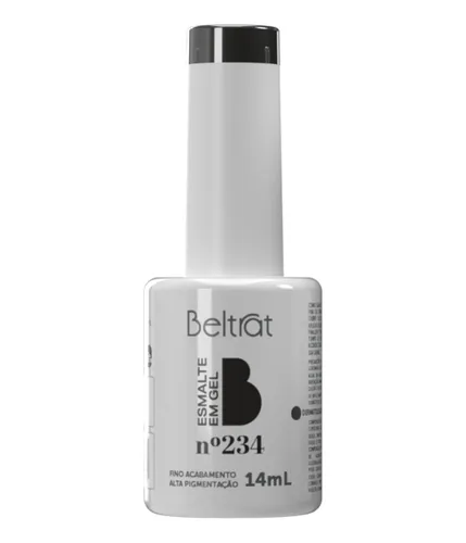 ESMALTE EM GEL 14ML - 234 PRETO BELTRAT 1X14ML