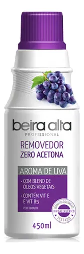 BEIRA ALTA REMOVEDOR S/ACETONA UVA 450ML