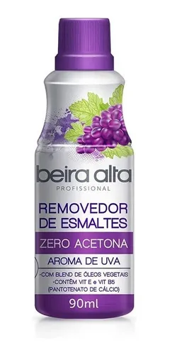 BEIRA ALTA REMOVEDOR S/ACETONA UVA 90ML