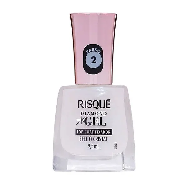 ESMALTE RISQUE DIAMOND GEL EFEITO CRISTAL 9,5ML