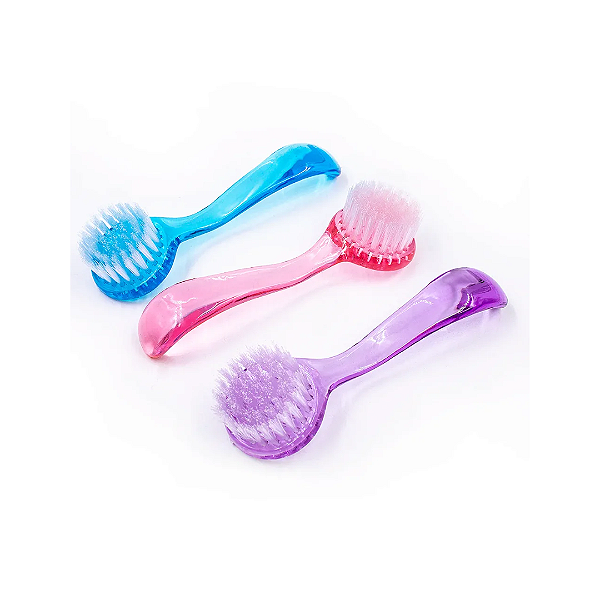 ESCOVA DE LIMPEZA DE UNHA  EM PLASTICO MODELO 23PIN11
