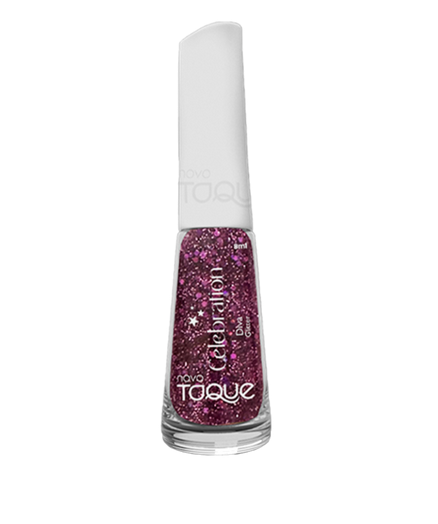 Esmalte Novo Toque Glitter Diva