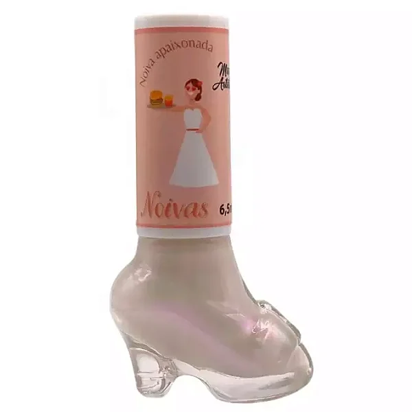 ESMALTE	MISS ARTISTIC 6,5ML COLEÇÃO NOIVAS:	NOIVA APAIXONADA