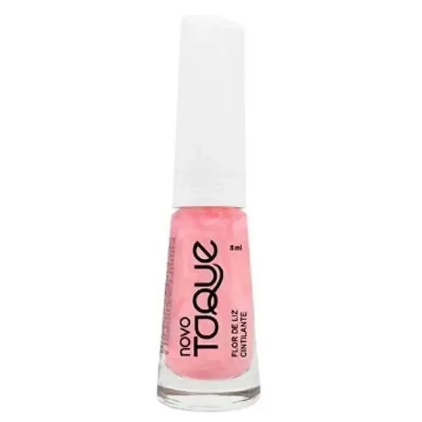 Esmalte Novo Toque Flor de Liz Cintilante