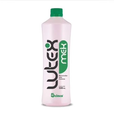Removedor de Esmalte Lutex MEK sem Acetona (500ml) - 5Cinco