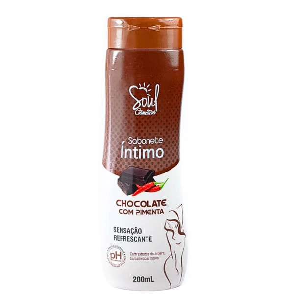 Sabonete Intimo Chocolate Com Pimenta - Soul Cosmeticos