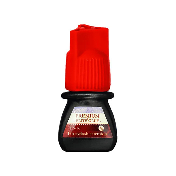 Cola Elite Hs16 3G Extensão Cílios Fio Premium Black Glue Cor Preto