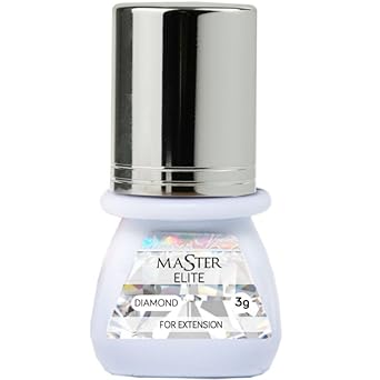 Master Elite cola diamond para alongamento e extensão de cílios 3g cor transparente