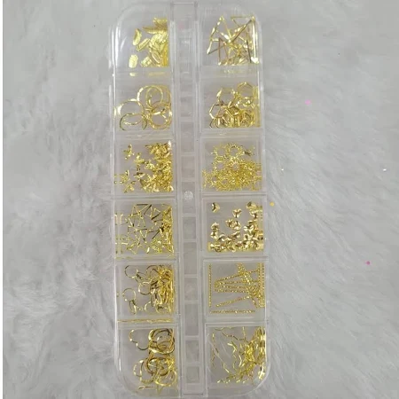 Kit Decoração Dourado - 12 peças