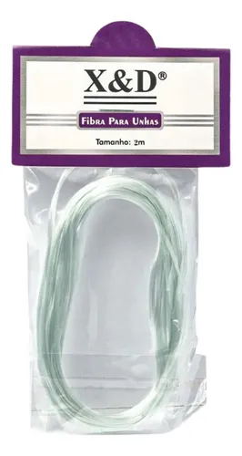 Kit 2 Fibra De Vidro De 5m Para Alongamento De Unhas Em Gel