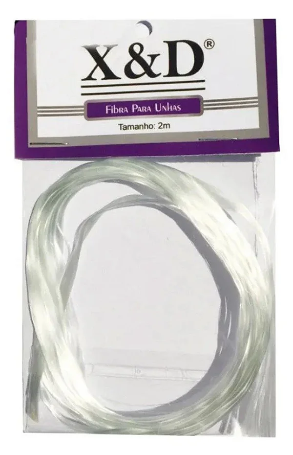 Kit 2 Fibra De Vidro De 2m Para Alongamento De Unhas Em Gel