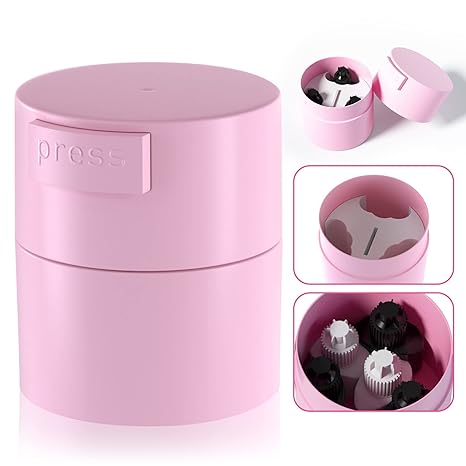 Eyelash Glue Storage Tank Rosa