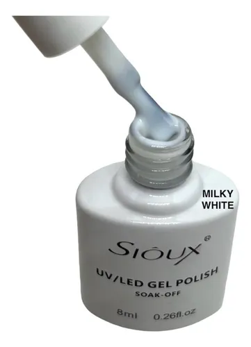 ESMALTE EM GEL SIOUX MILKY WHITE