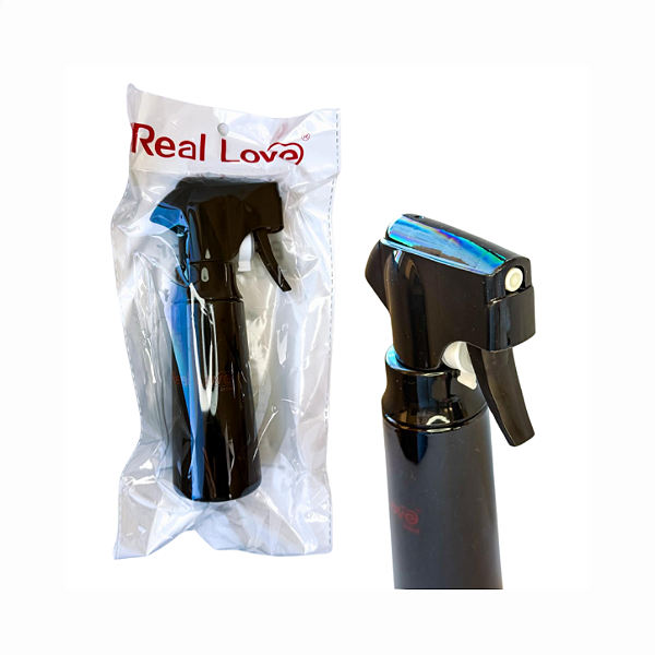 Frasco Spray Borrifador Nevoa REAL LOVE
