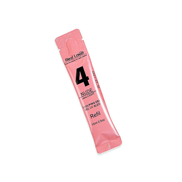 Refil Gel Sculpting Real Love - 04 Nude - 15ml