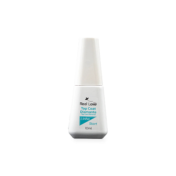 Top Coat Diamante Para Unhas Linha Start 10 ml - Real Love