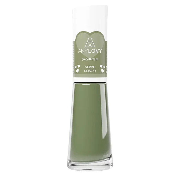Envio nacional Compartilhar: Favoritar (30) ESMALTE ANYLOVY VERDE MUSGO 8ML