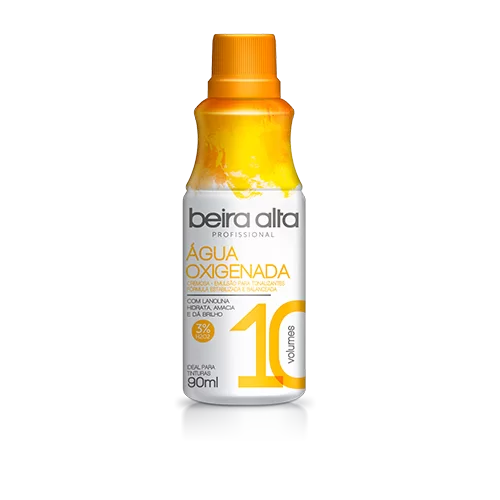 Água Oxigenada 10 vol. 90ml; 450ml; 900ml - Beira Alta