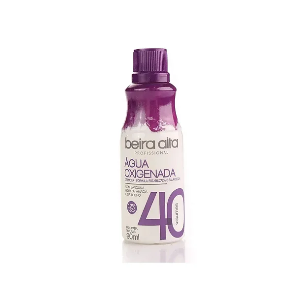 Água Oxigenada Volume 40 Beira Alta 90Ml