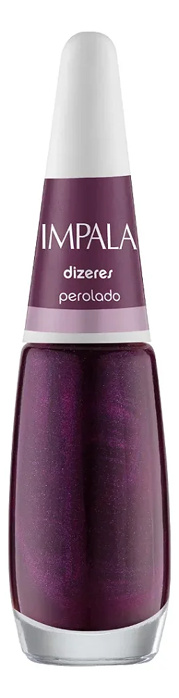 Esmalte Perolado Impala A Cor Da Sua Moda Dizeres 7,5mlChegou a 4ª Coleção da linha A Cor da Sua Moda, trazida a você pela Impala. Esta nova coleção de esmaltes foi cuidadosamente criada para acompanhar as últimas tendências em moda e beleza, proporcionan