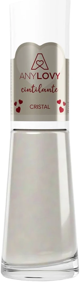 Lançamento Esmalte Clássico Anylov 8g Escolha a Cor Perfeita - CRISTAL