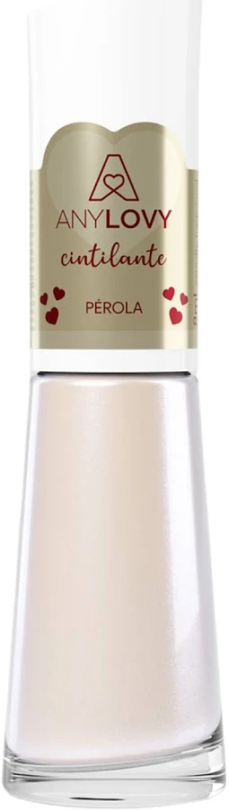 Lançamento Esmalte Clássico Anylov 8g Escolha a Cor Perfeita - PÉROLA