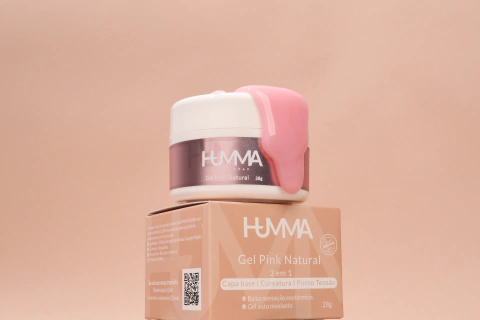 Gel Pink 3 em 1 - 28g Sem TPO & Sem Hema