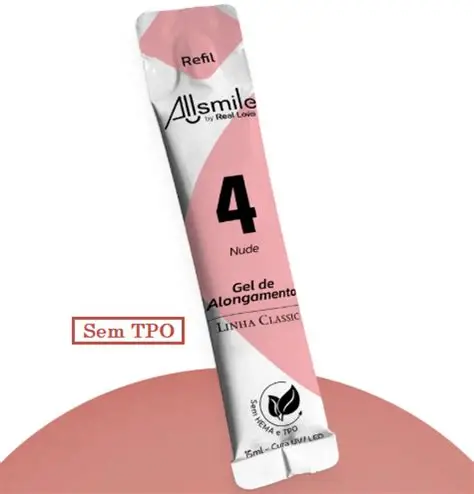 Refil allsmile real love cor 04- sem HEMA e TPO